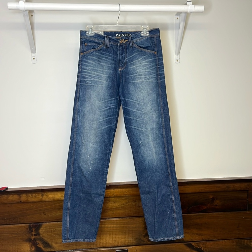 Madewell Straight Leg Painter Jeans-‎ 26